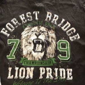 Boys Long Sleeve Lion T-Shirt